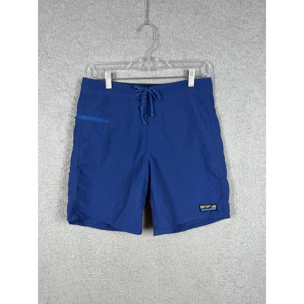Patagonia‎ Planing Board Shorts Mens 29 Blue Swim Trunks 86623 Blue